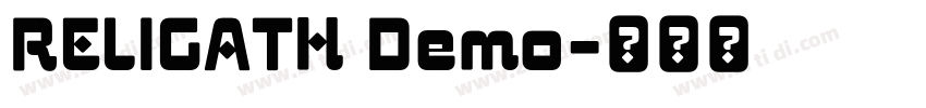RELIGATH Demo字体转换